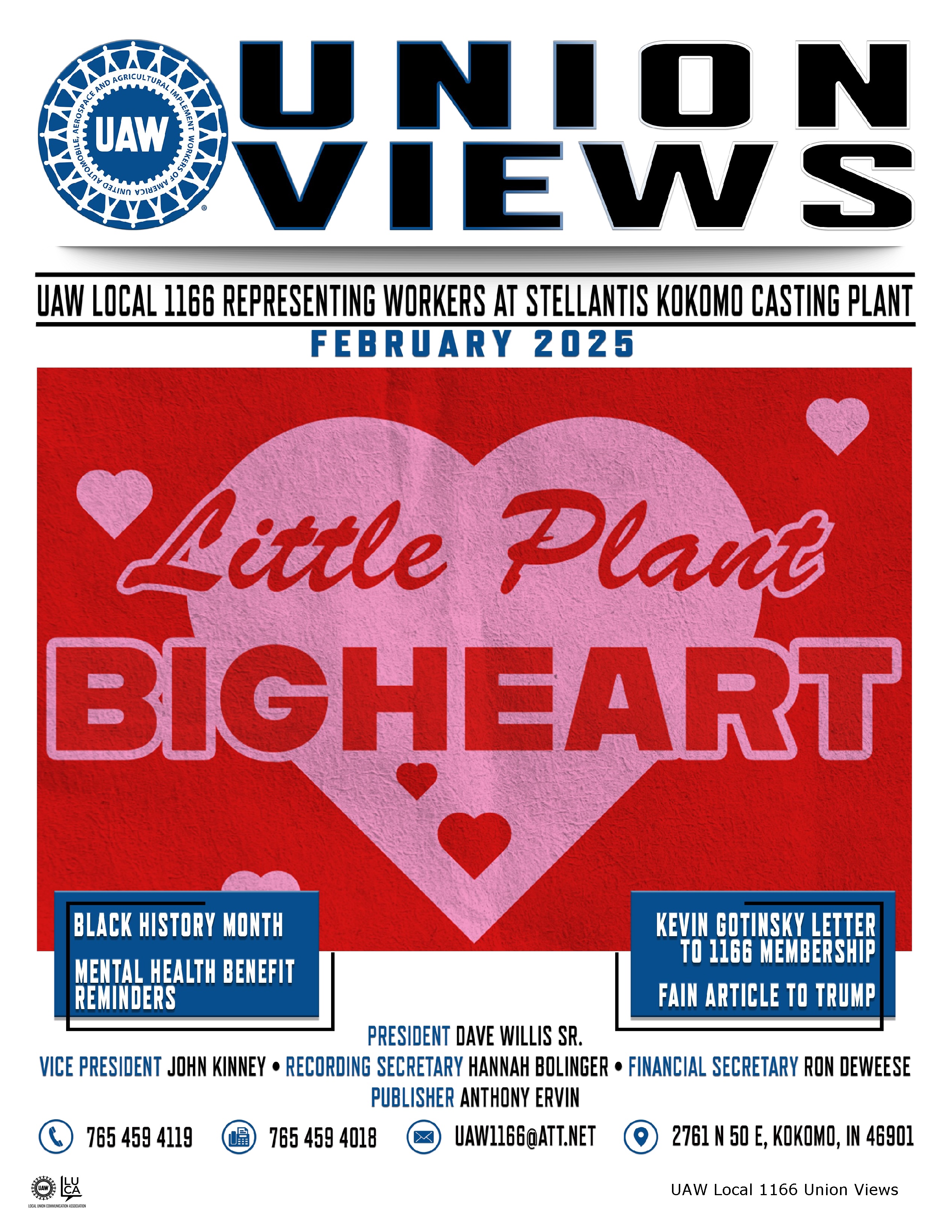 Newsletter Cover