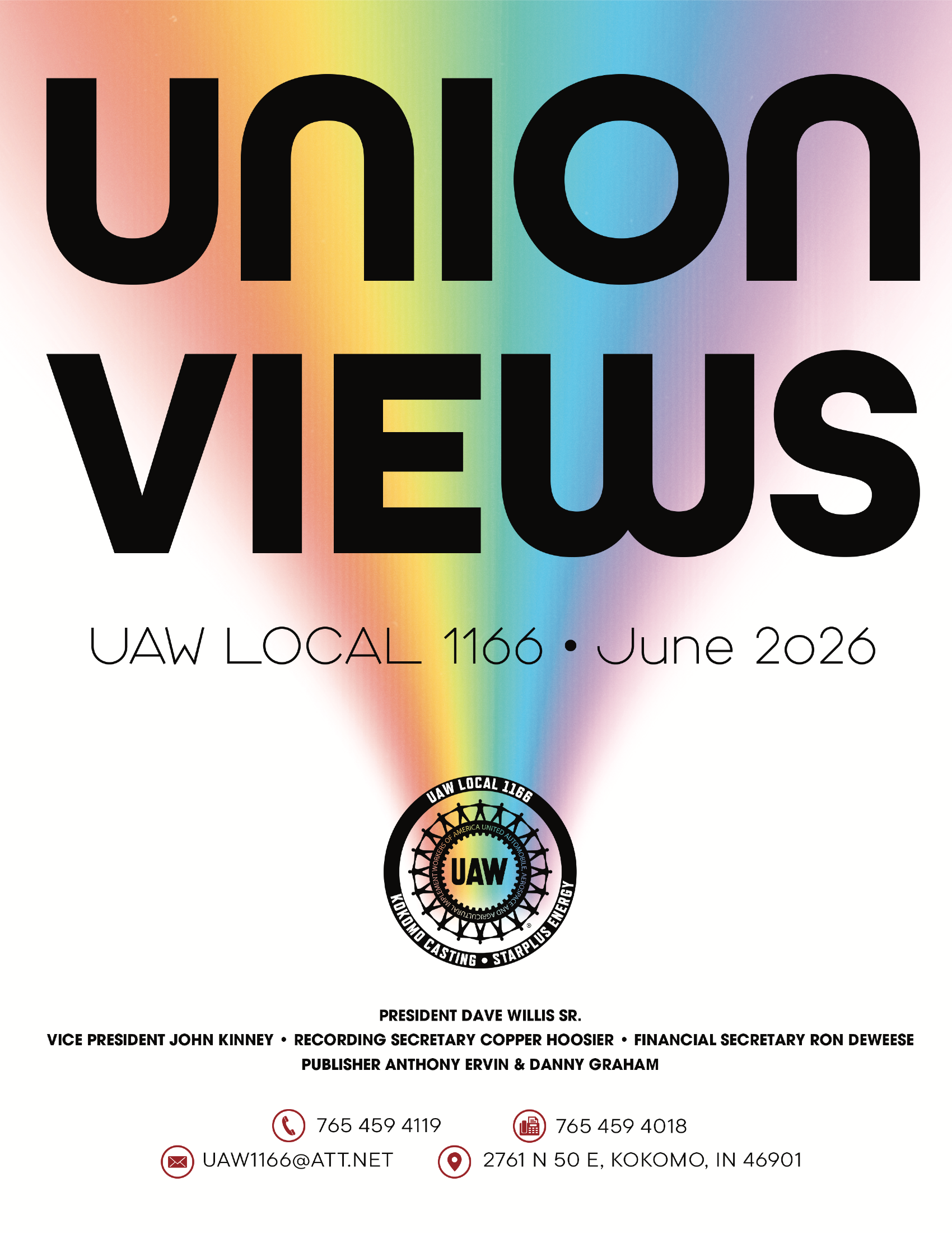 June 2026 Union Views cover