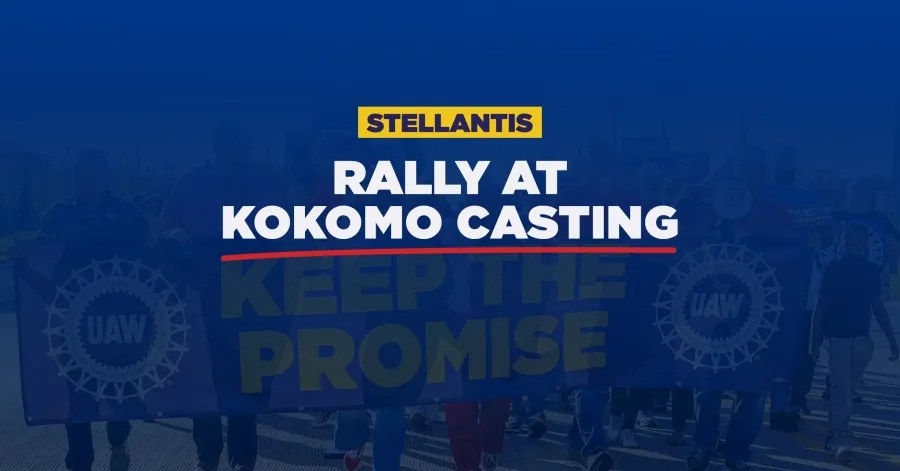 Stellantis KTP Rally at Kokomo Casting